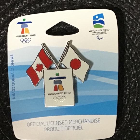 Collectible Vancouver 2010 Olympic Pin Canada / japan - Picture 1 of 1